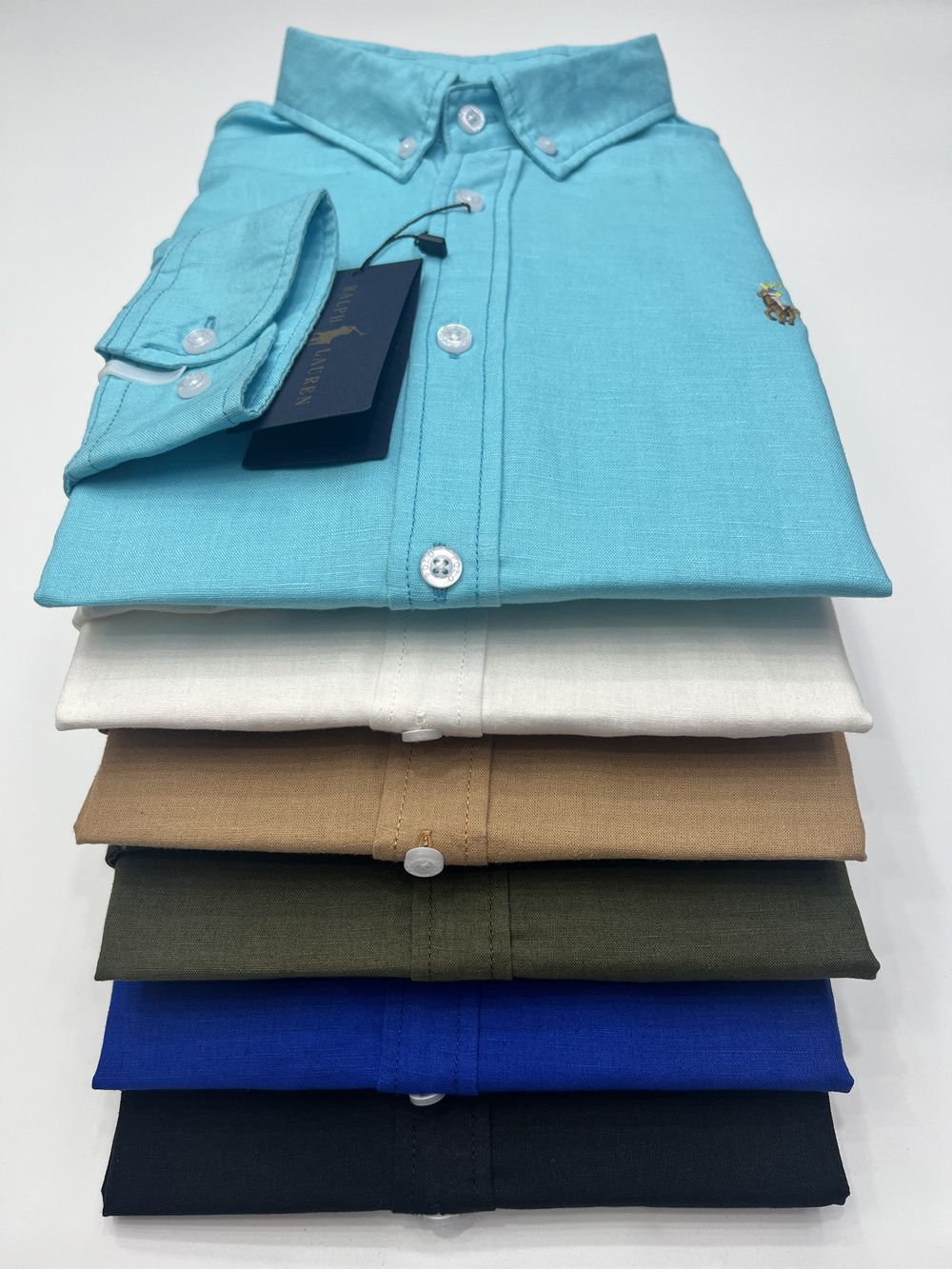 HR1262-HR1274，Ralph Lauren shirts 239.99 上GA 用HR M-2XL尺寸表 gallery