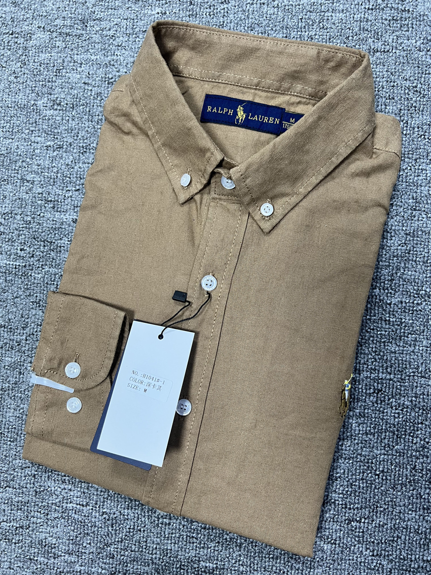 HR1262-HR1274，Ralph Lauren shirts 239.99 上GA 用HR M-2XL尺寸表 gallery