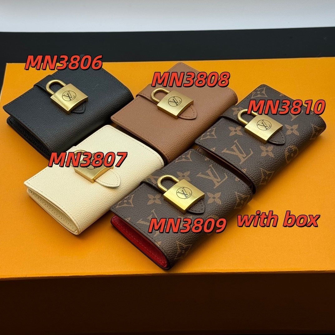 MN3806-MN3810, LV wallet leather with box 269.99 size: 11*8.5*2cm gallery