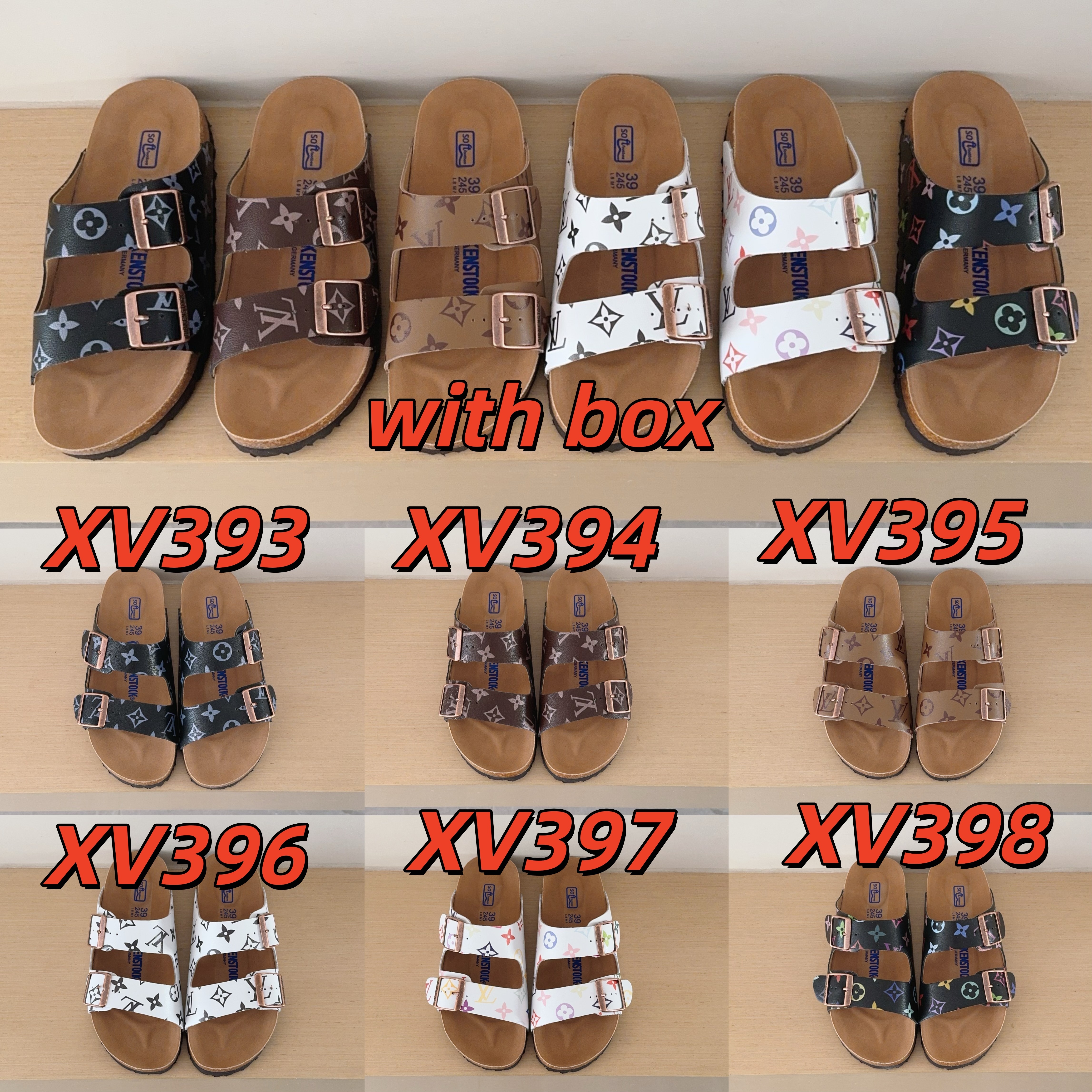 XV393-XV398，brand slipper 319.99上GA WA 35-45 gallery