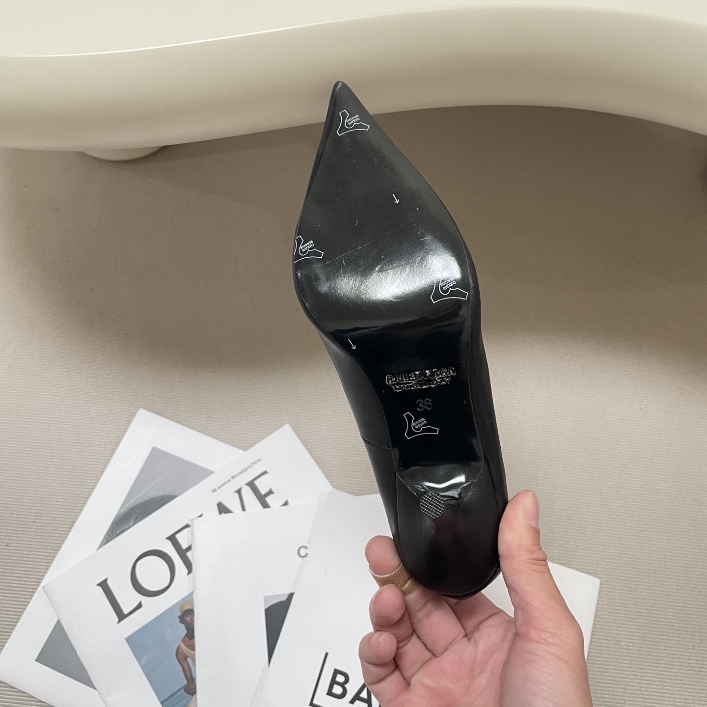 A0OH  $53.88  SIZE 34-40   8cm high heels gallery