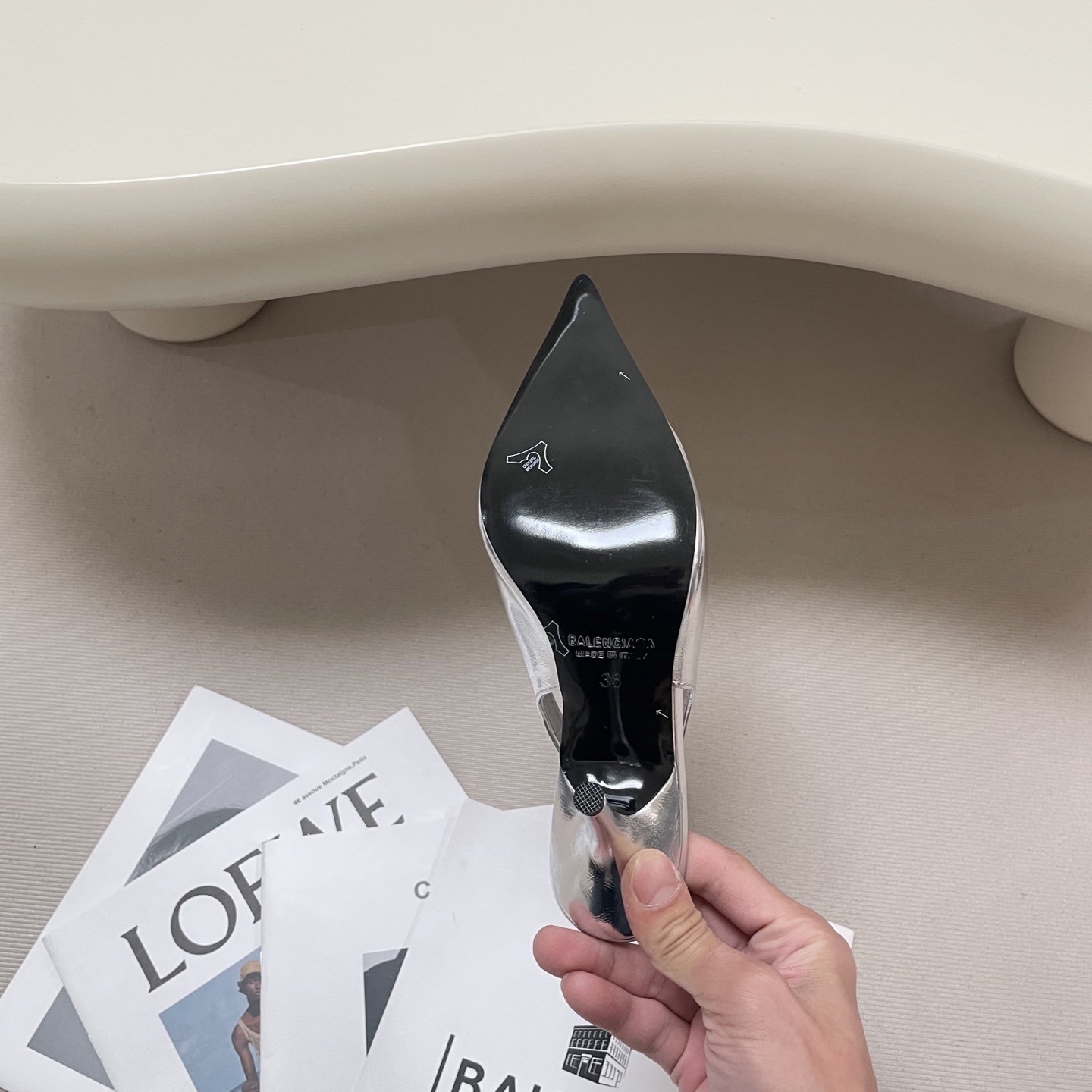 A0OH  $53.88  SIZE 34-40   8cm high heels gallery