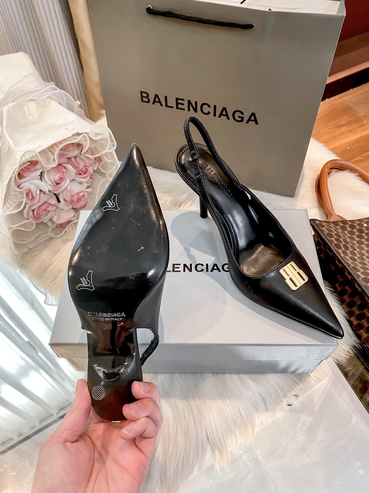 A0PF  $52.88  SIZE 34-40  9cm high heels gallery