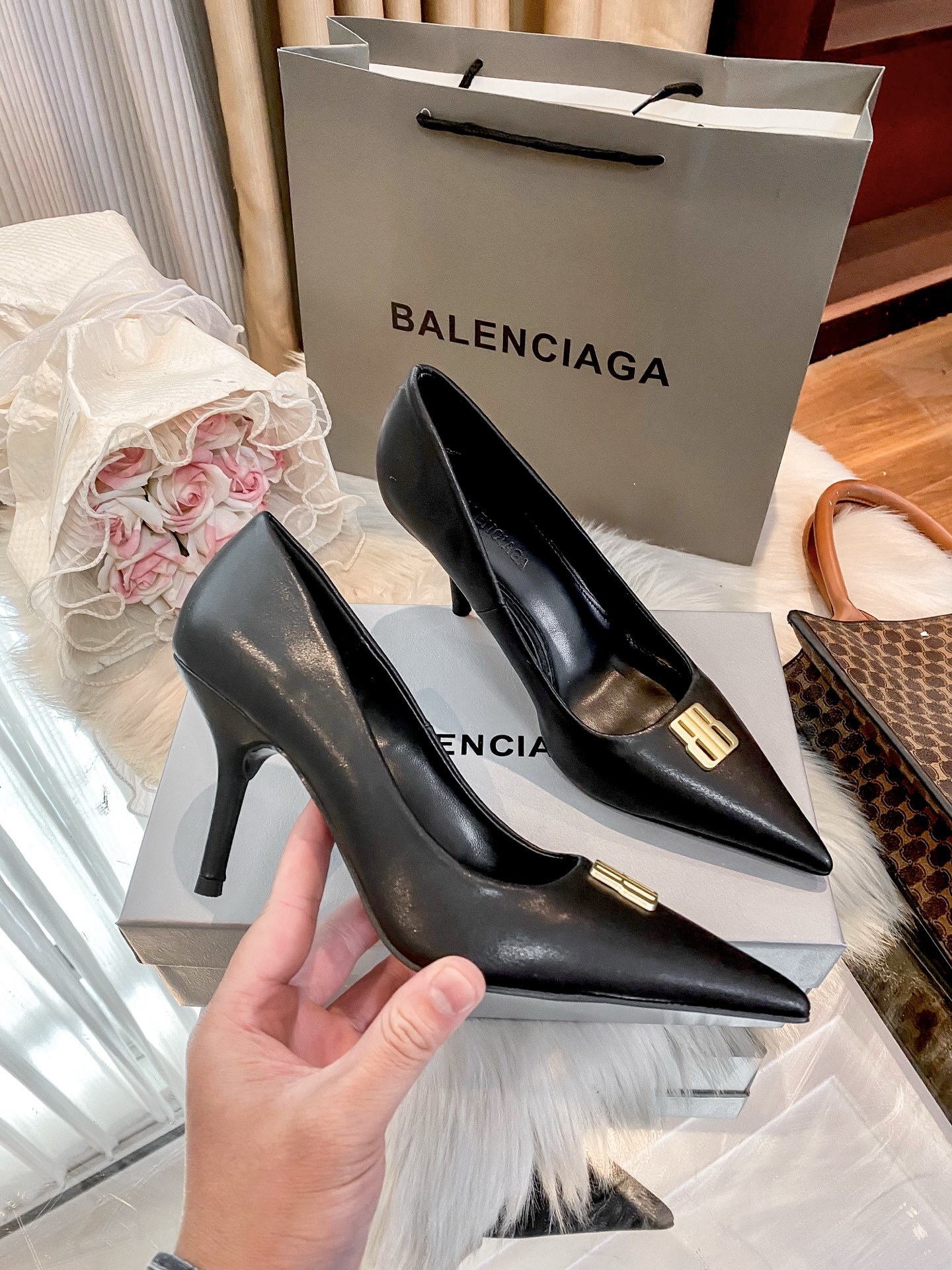 A0PF  $52.88  SIZE 34-40  9cm high heels gallery