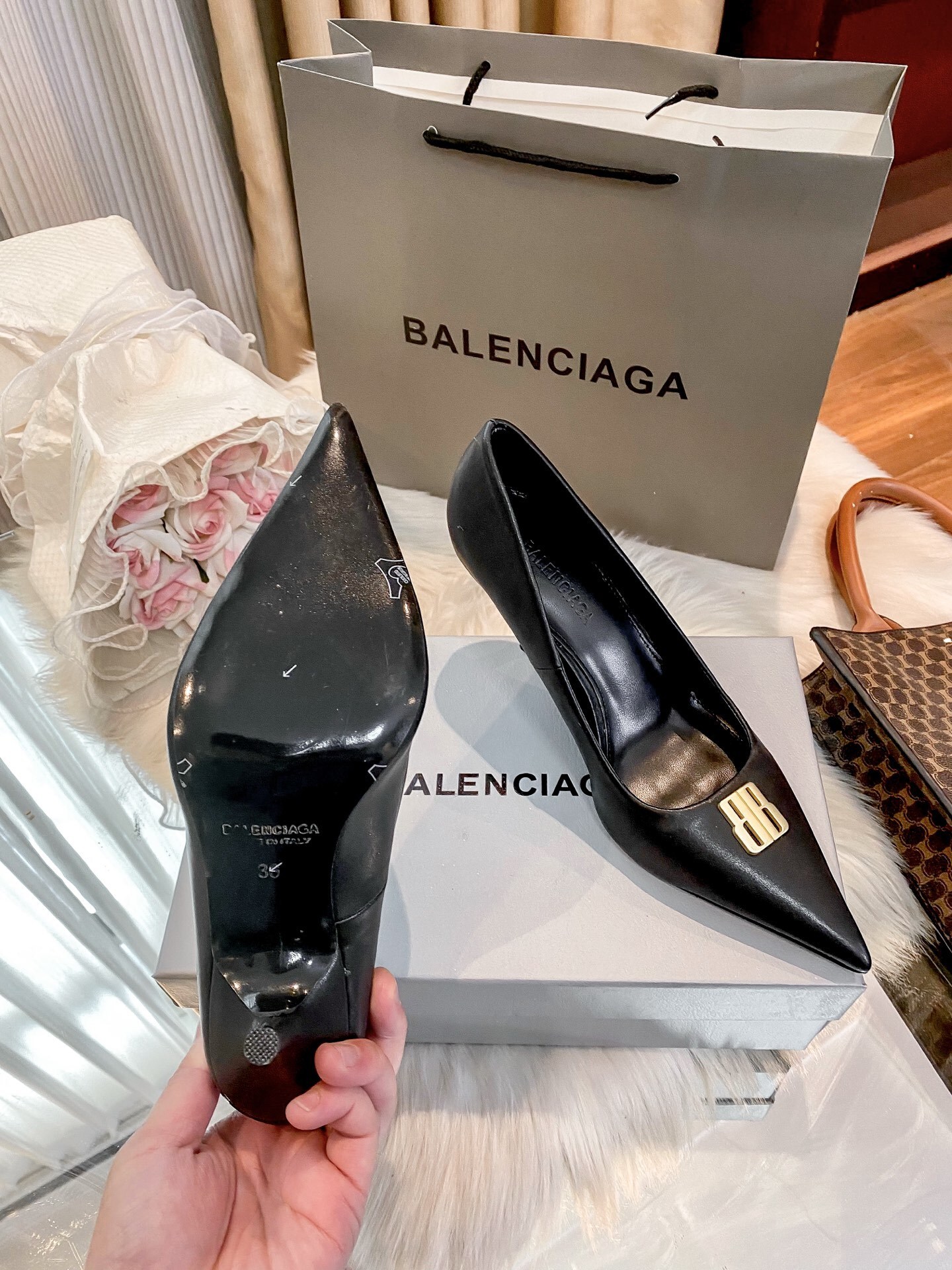 A0PF  $52.88  SIZE 34-40  9cm high heels gallery