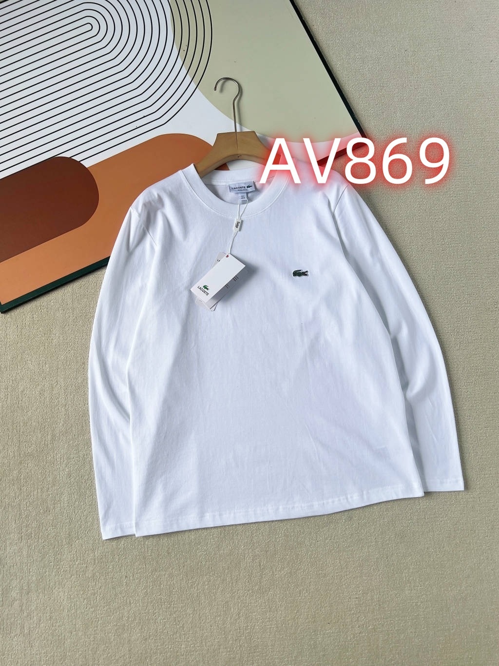 AV868 LACOSTE long sleeve T-shirt gallery