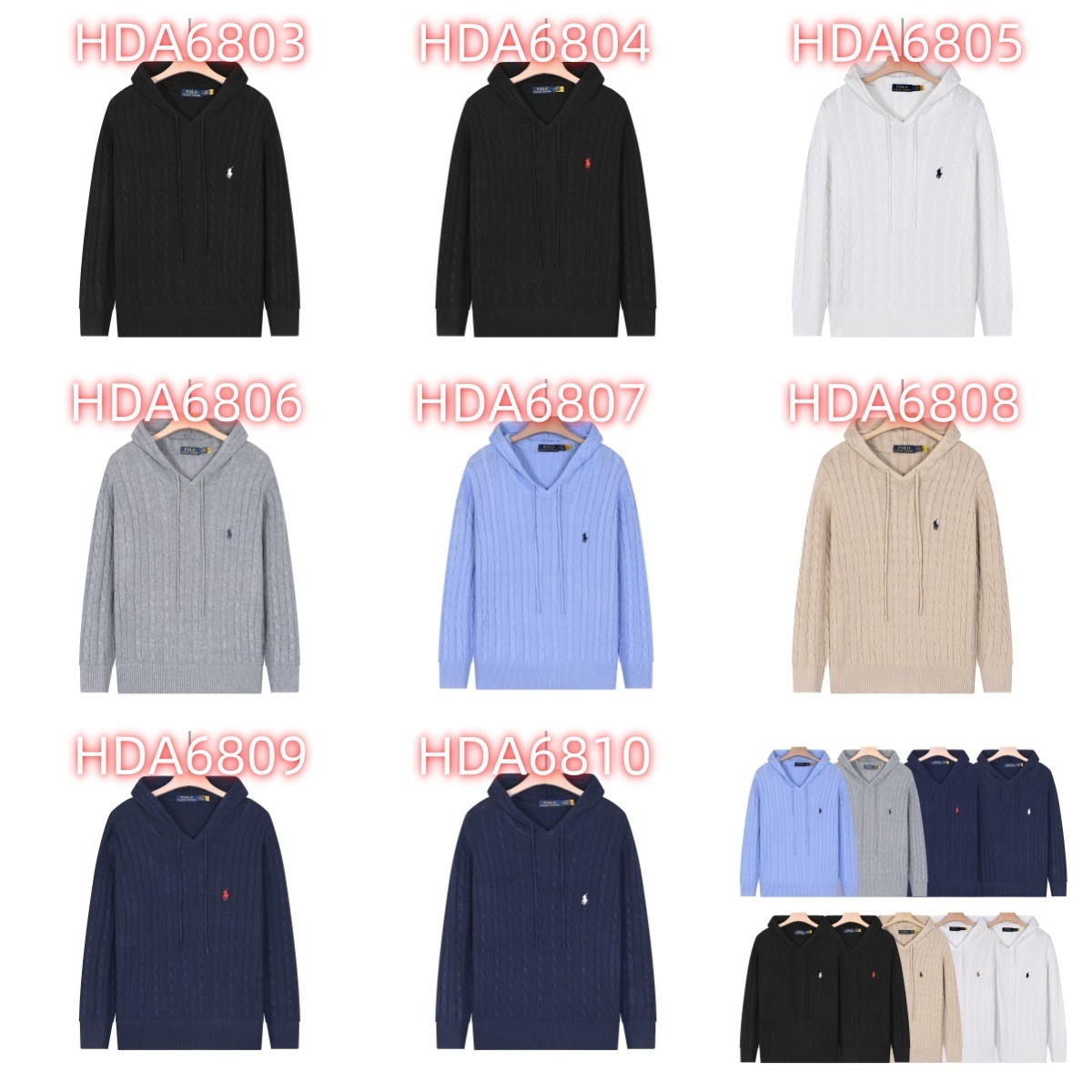 HDA6803 POLO sweater gallery