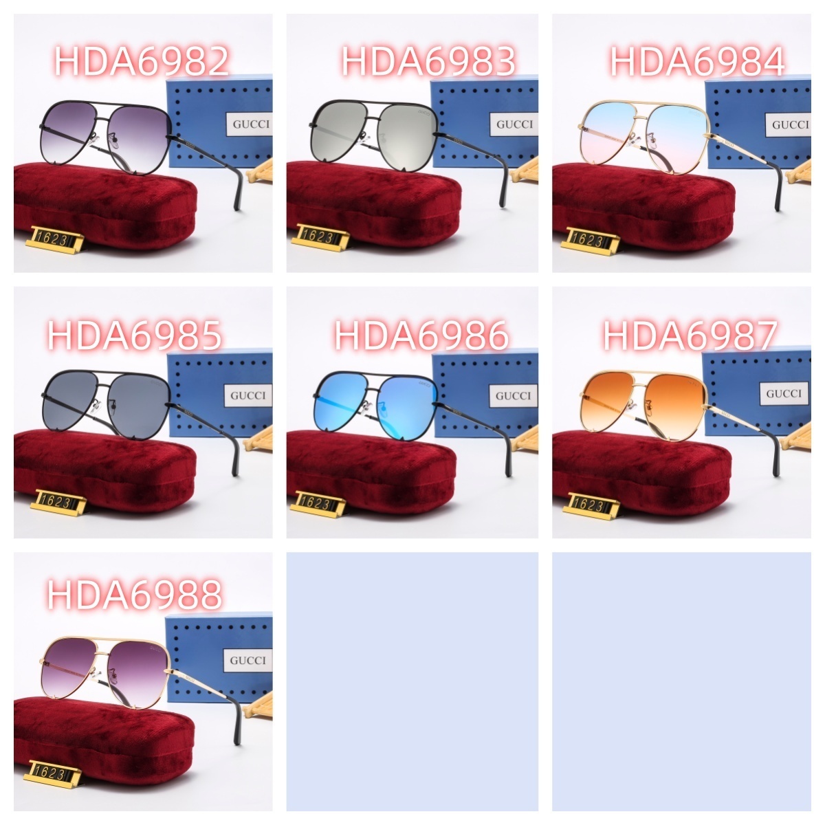 HDA6982 GUCCI glasses gallery