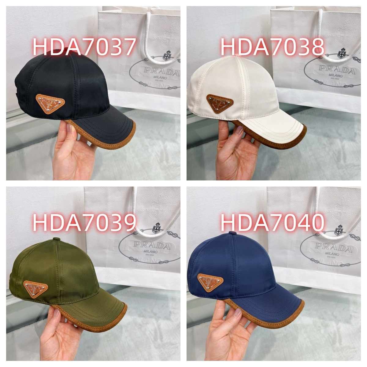 HDA7037 PRADA peaked cap gallery
