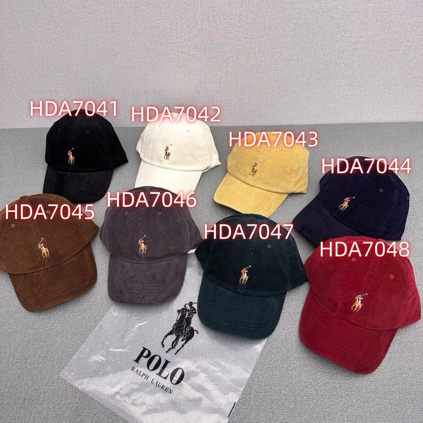 HDA7041 POLO peaked cap gallery