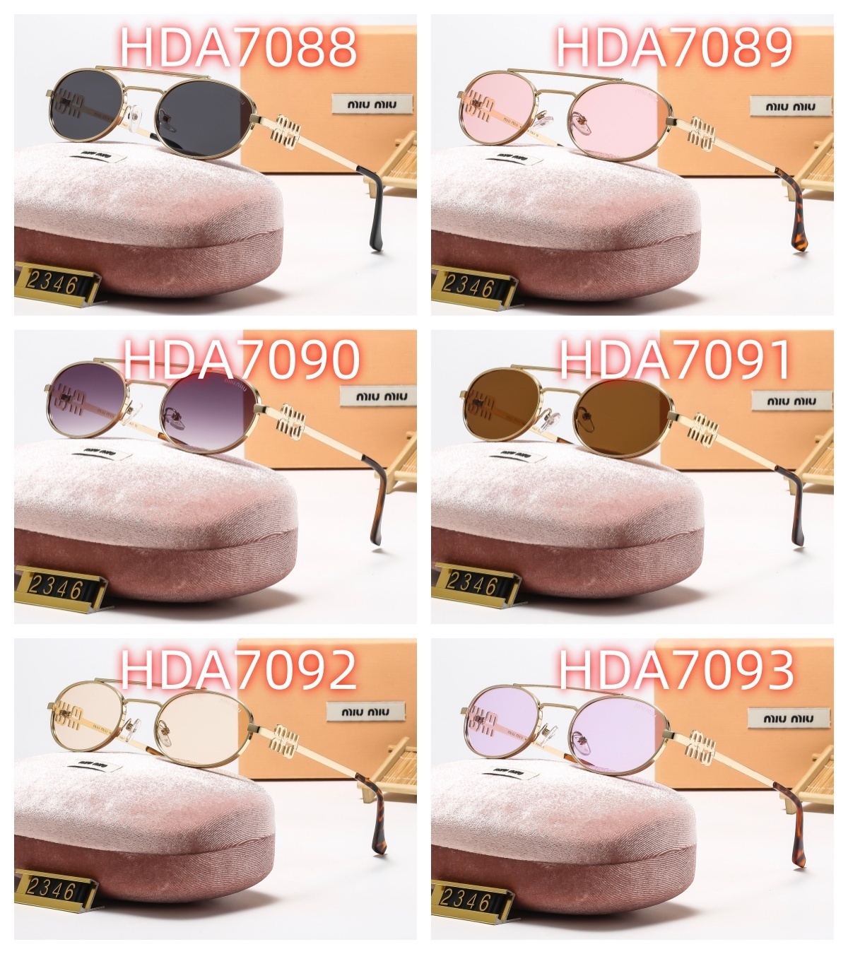 HDA7088 miumiu glasses gallery