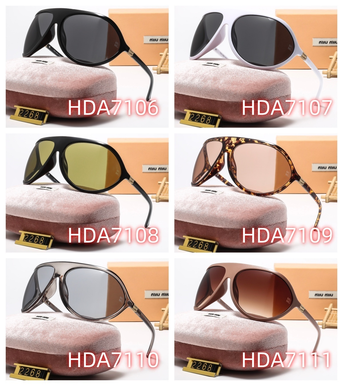 HDA7106 miumiu glasses gallery