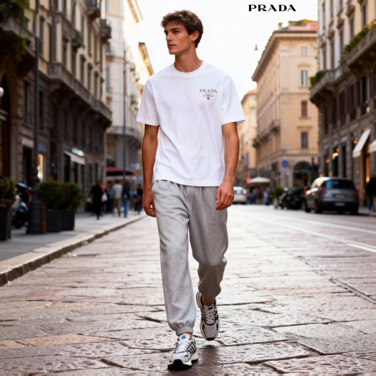 HDA7125 PRADA short sleeve short gallery