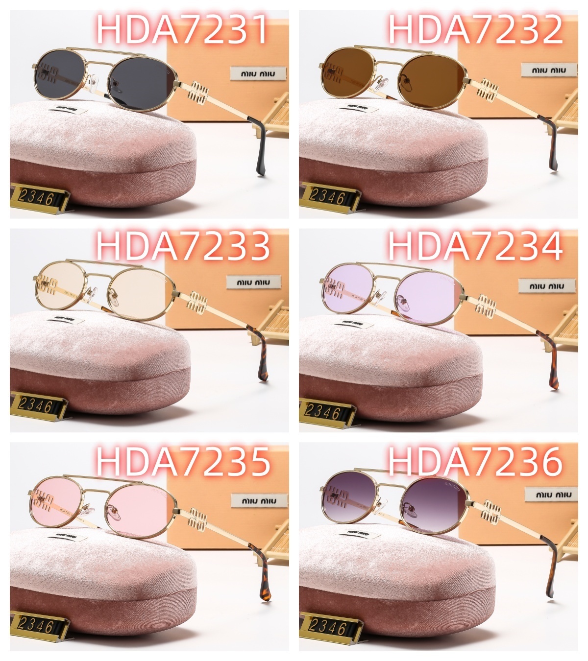 HDA7231 miumiu glasses gallery
