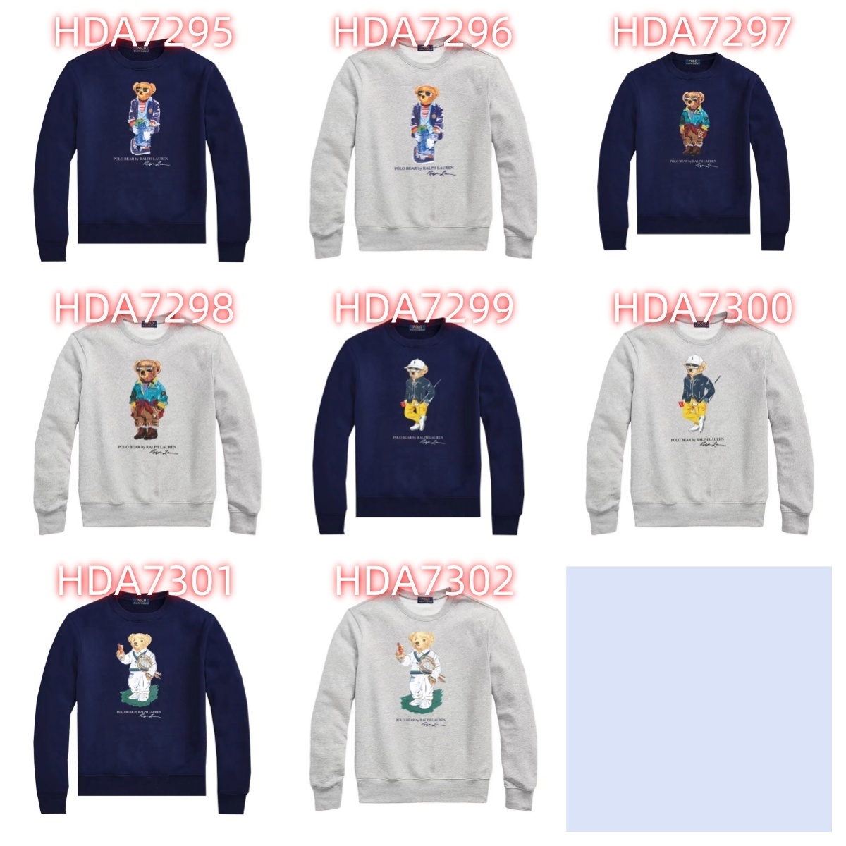 HDA7295 POLO sweatshirt gallery