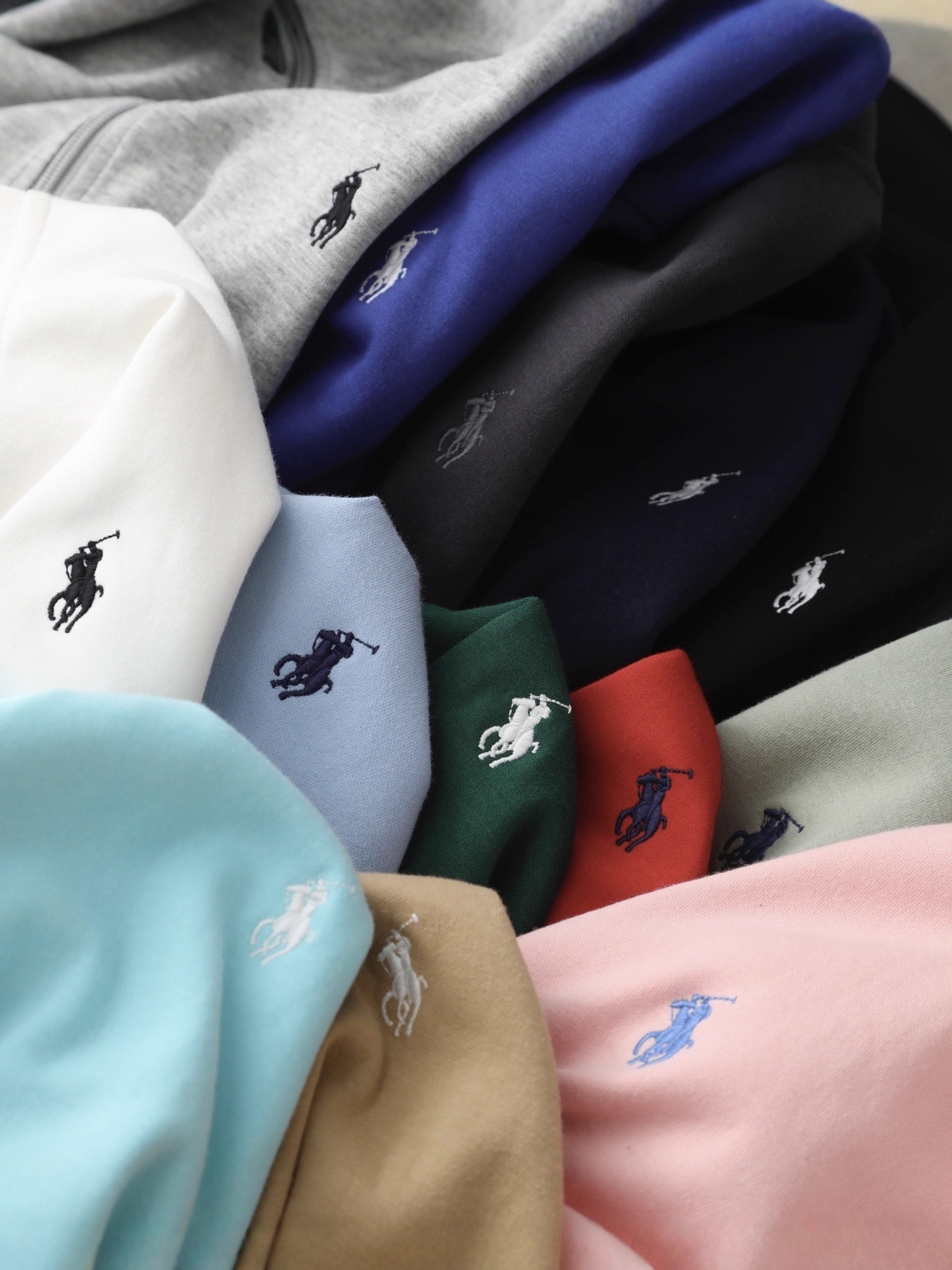 HDA7650 POLO zipper hoodie gallery