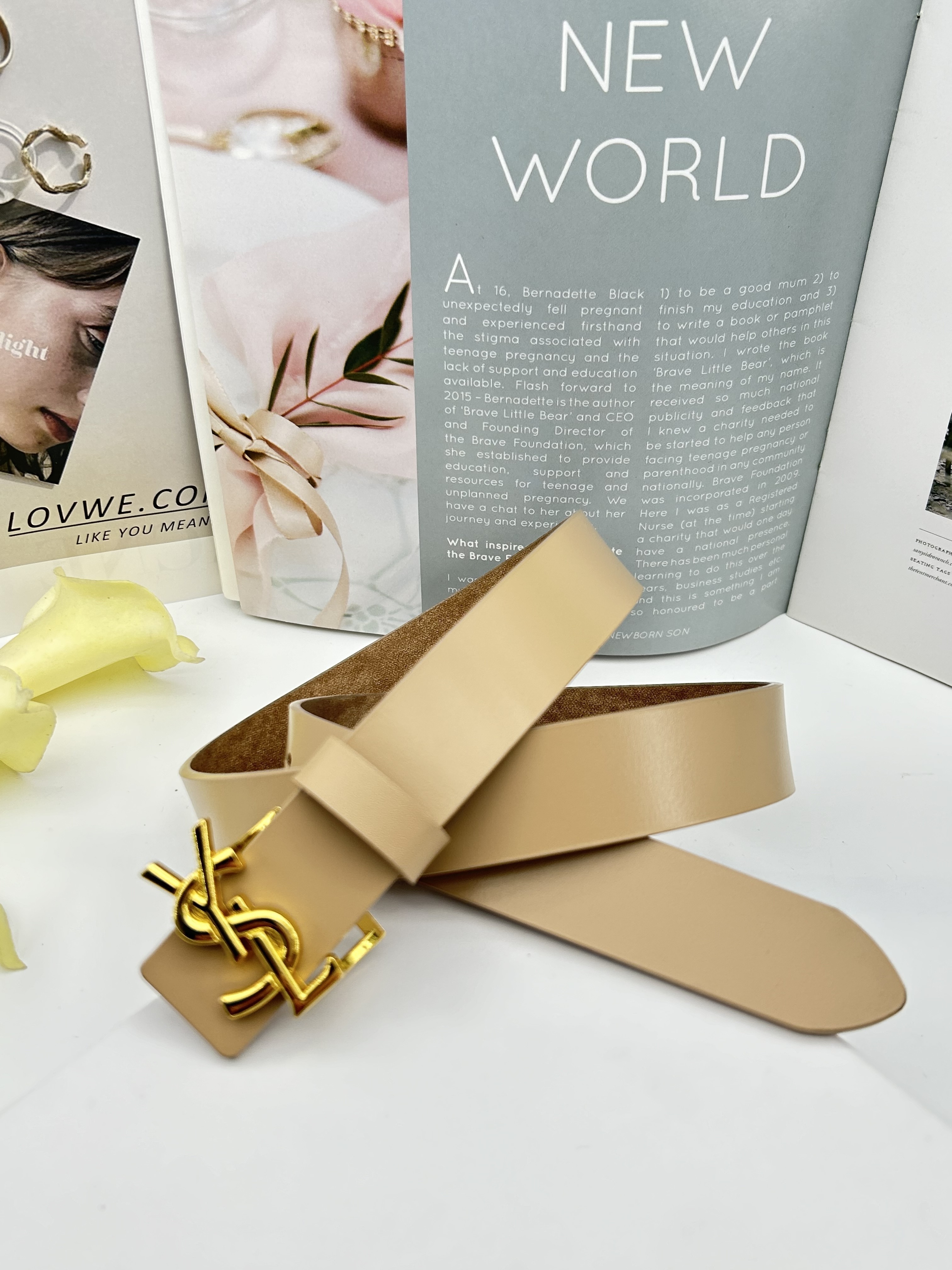 HDA8037 YSL belt gallery