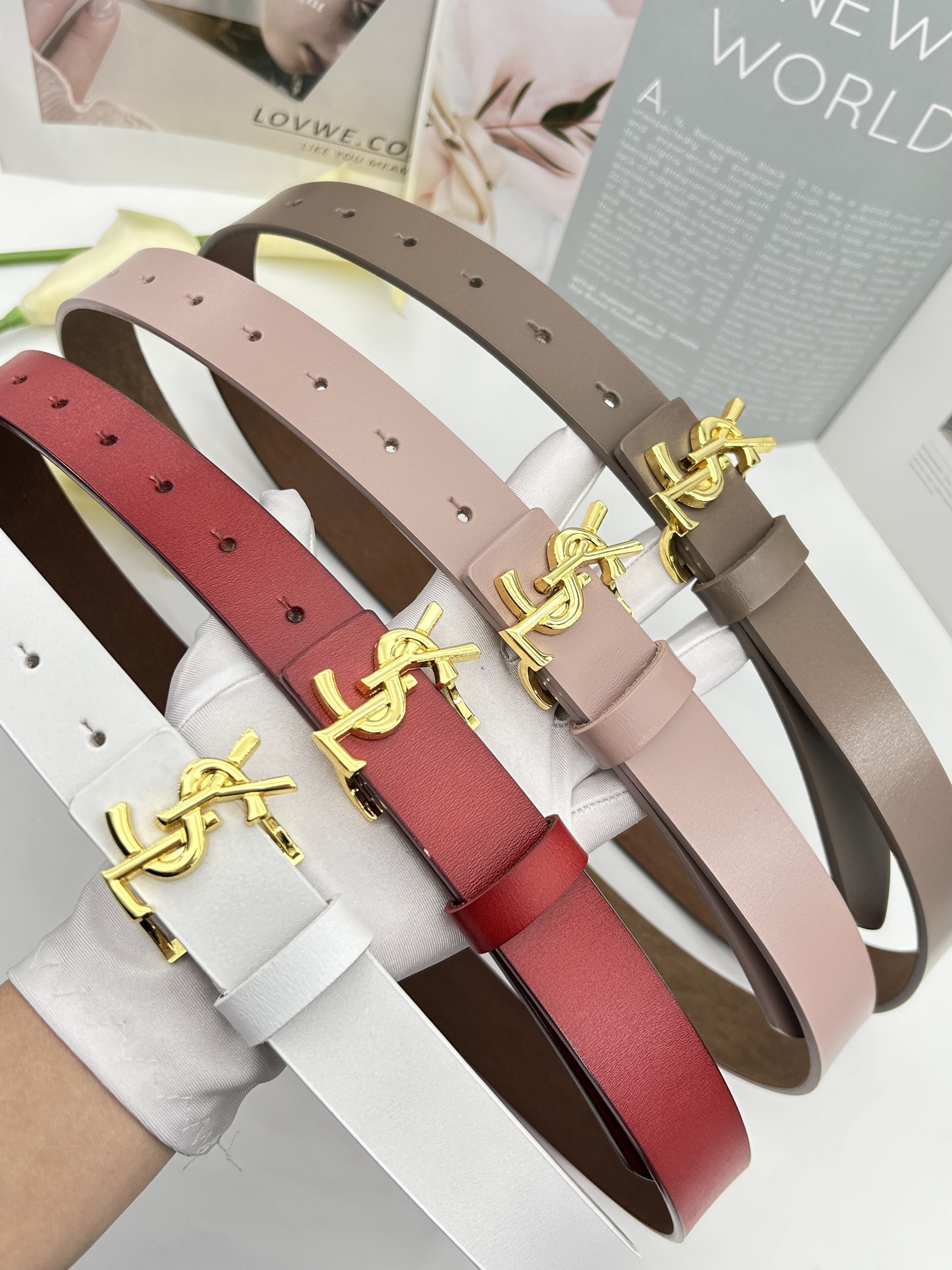 HDA8037 YSL belt gallery