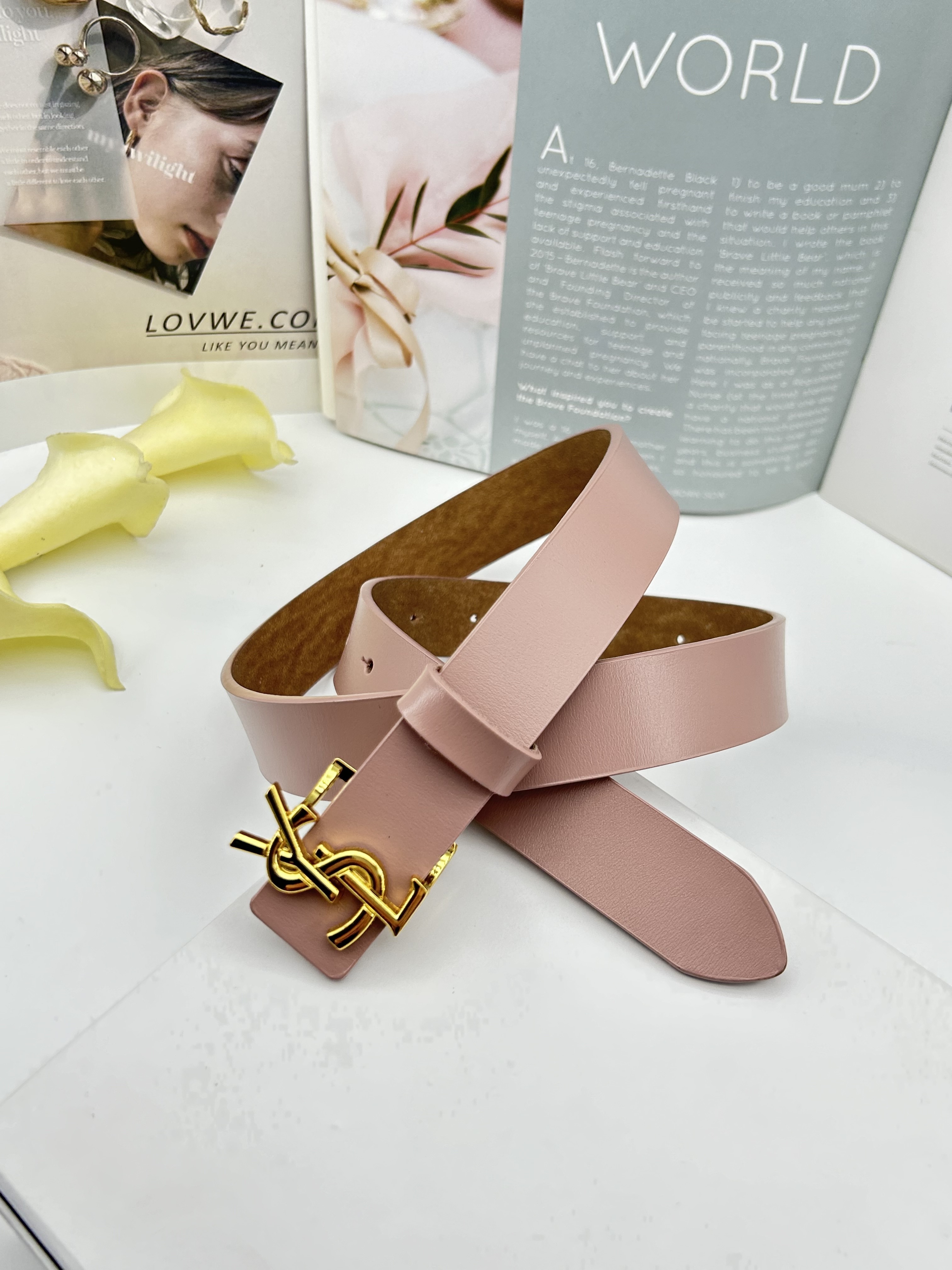 HDA8037 YSL belt gallery