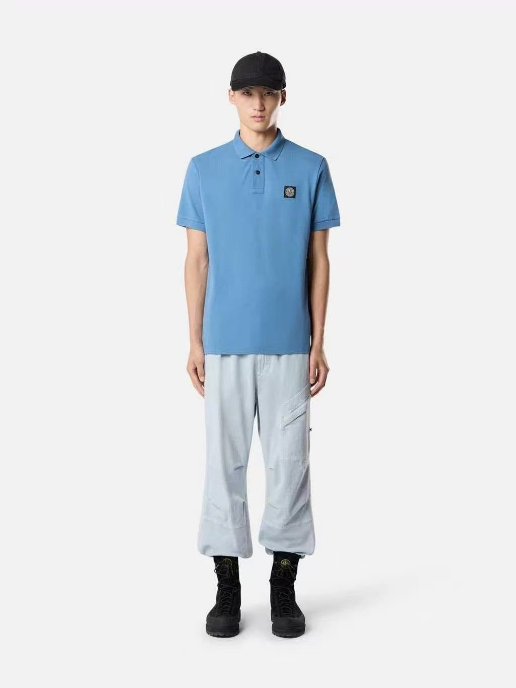 HDA8110 STONE laper short sleeve shirt gallery