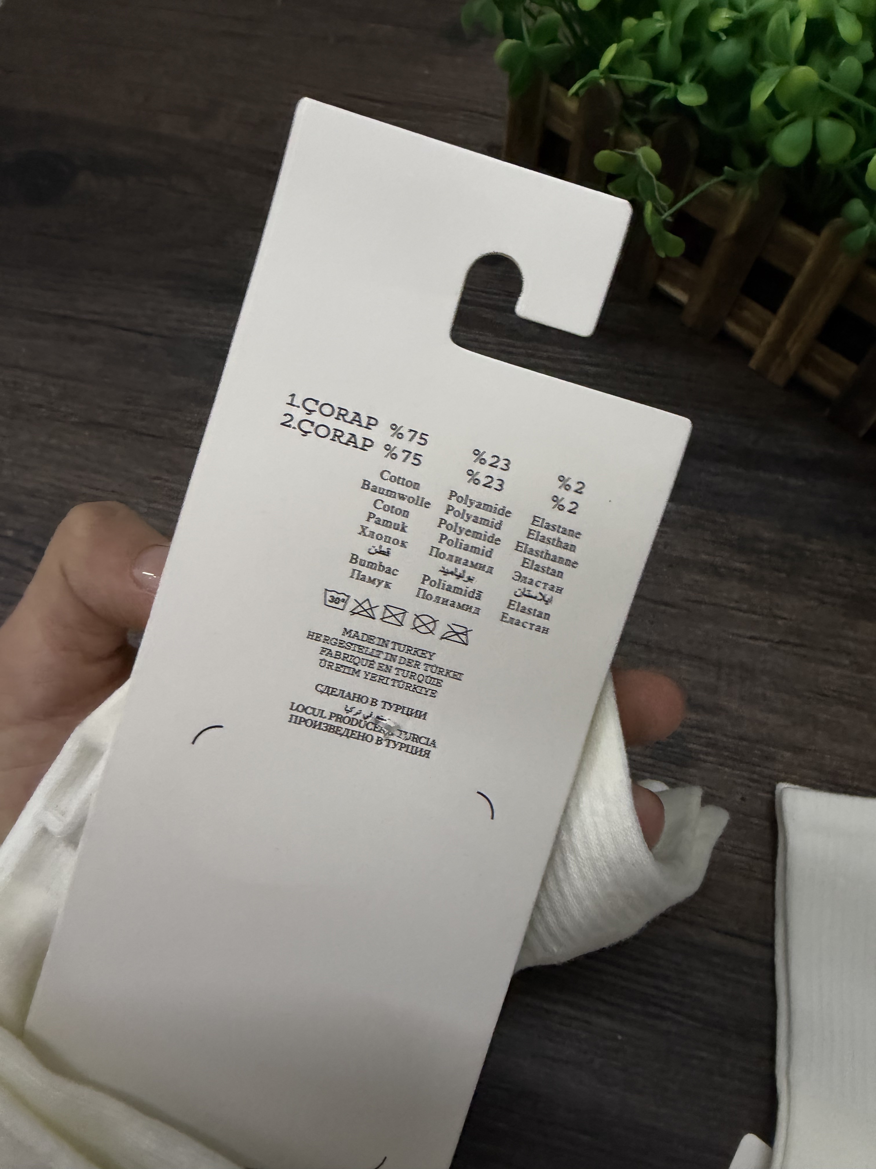 HDA8490 POLO socks 6 pairs/lot mid-length gallery