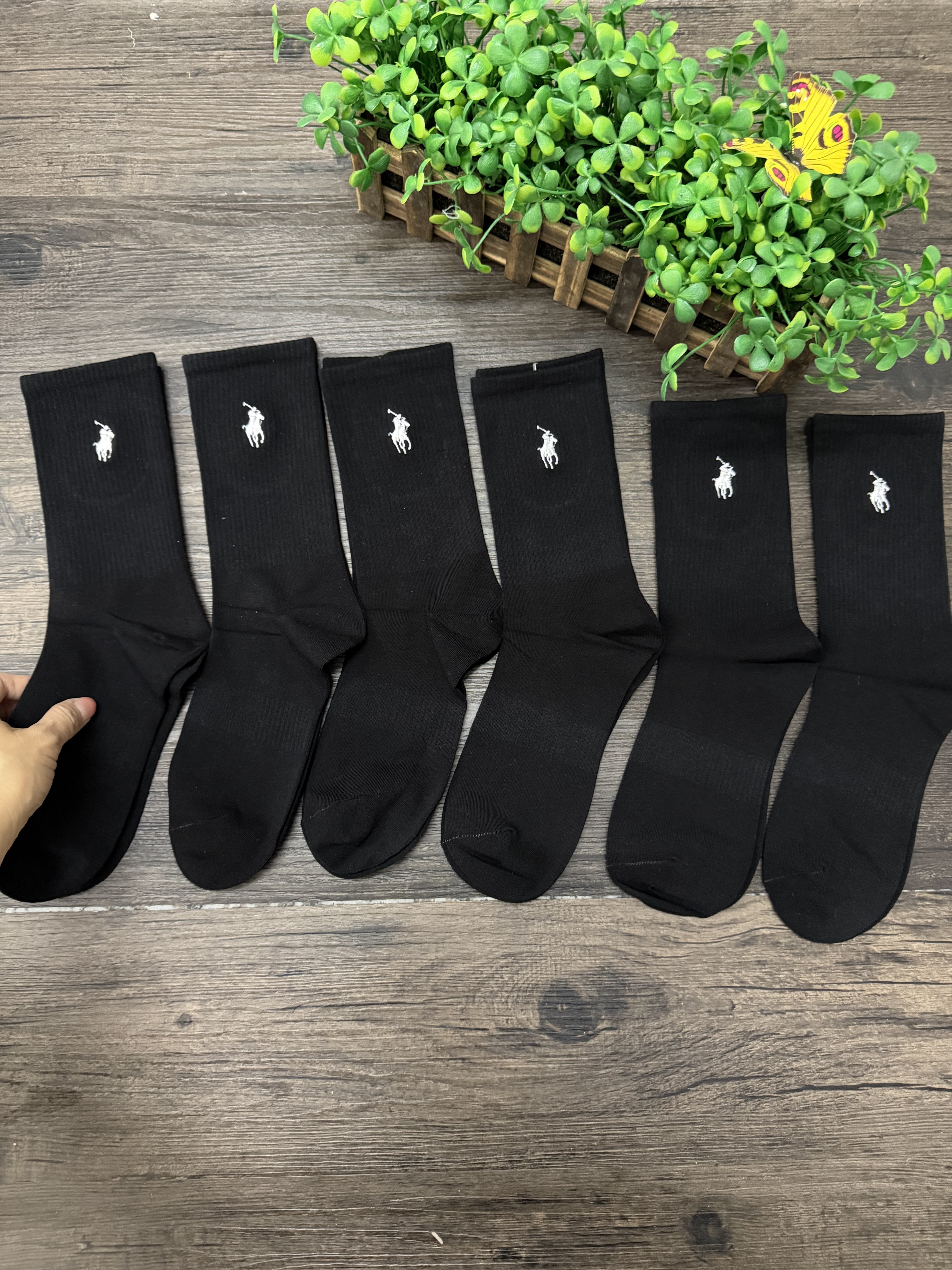 HDA8492 POLO socks 6 pairs/lot long style gallery