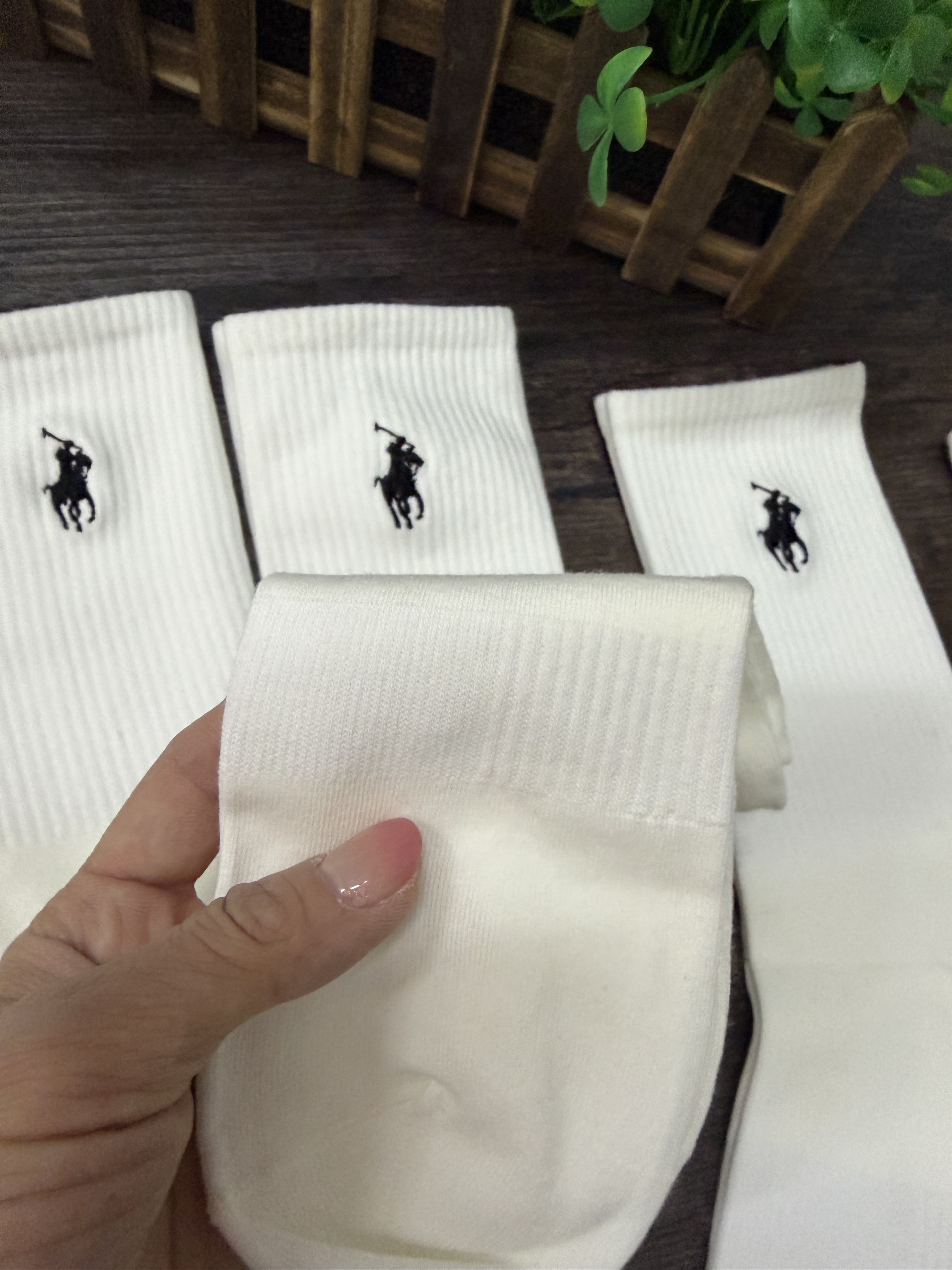 HDA8492 POLO socks 6 pairs/lot long style gallery