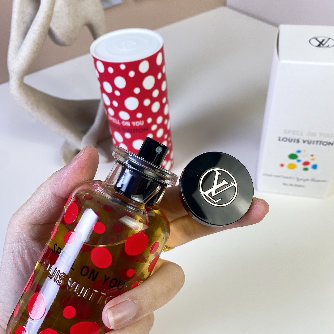 XS274 55＄ LV Louis Vuitton limited edition peach 100ml gallery