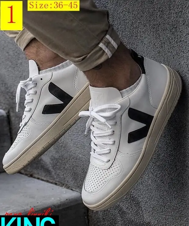 Kng1311 Veja Esplar Leather Low Sneakers 59$ gallery