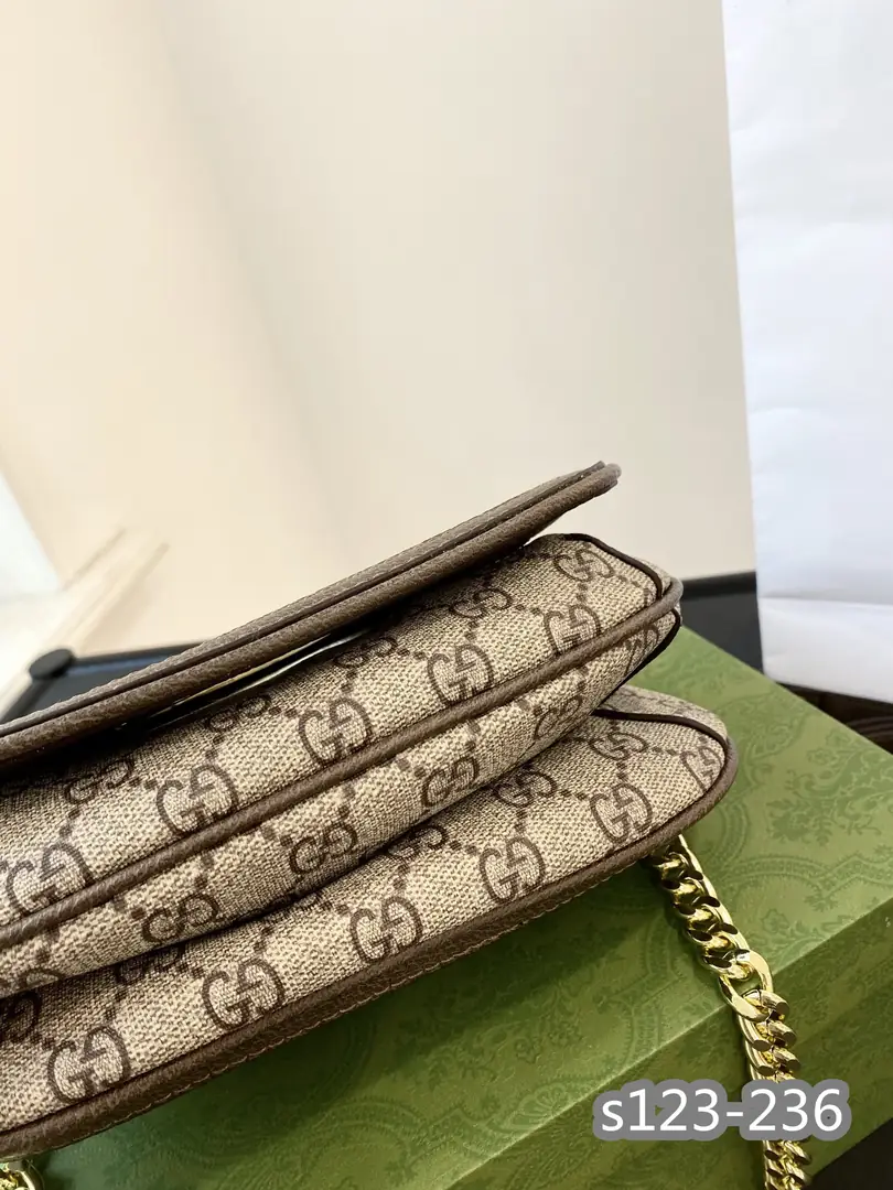 Kng1332 GUCCI BOX 5A+leather  320🤴🏾 45$ gallery