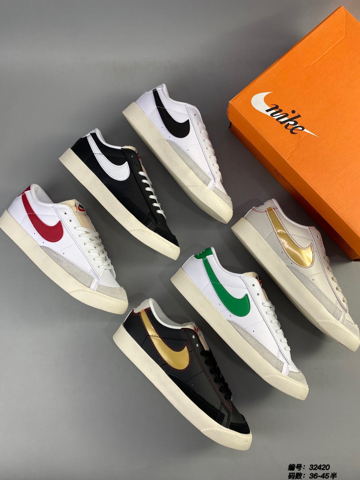 Kng964 Nike Blazer Mid  300🤴🏾 42$ gallery