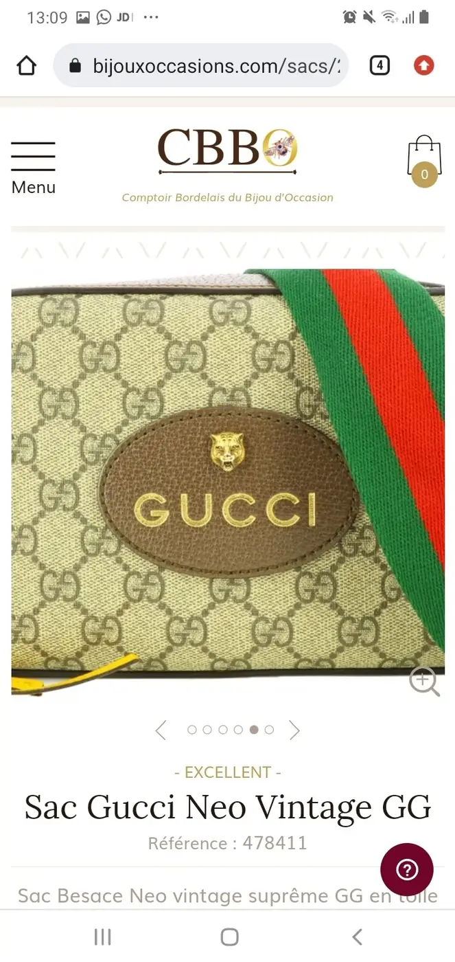 Jam3539 GUCCI  1：1 5A   350 47.99$  YZBB gallery