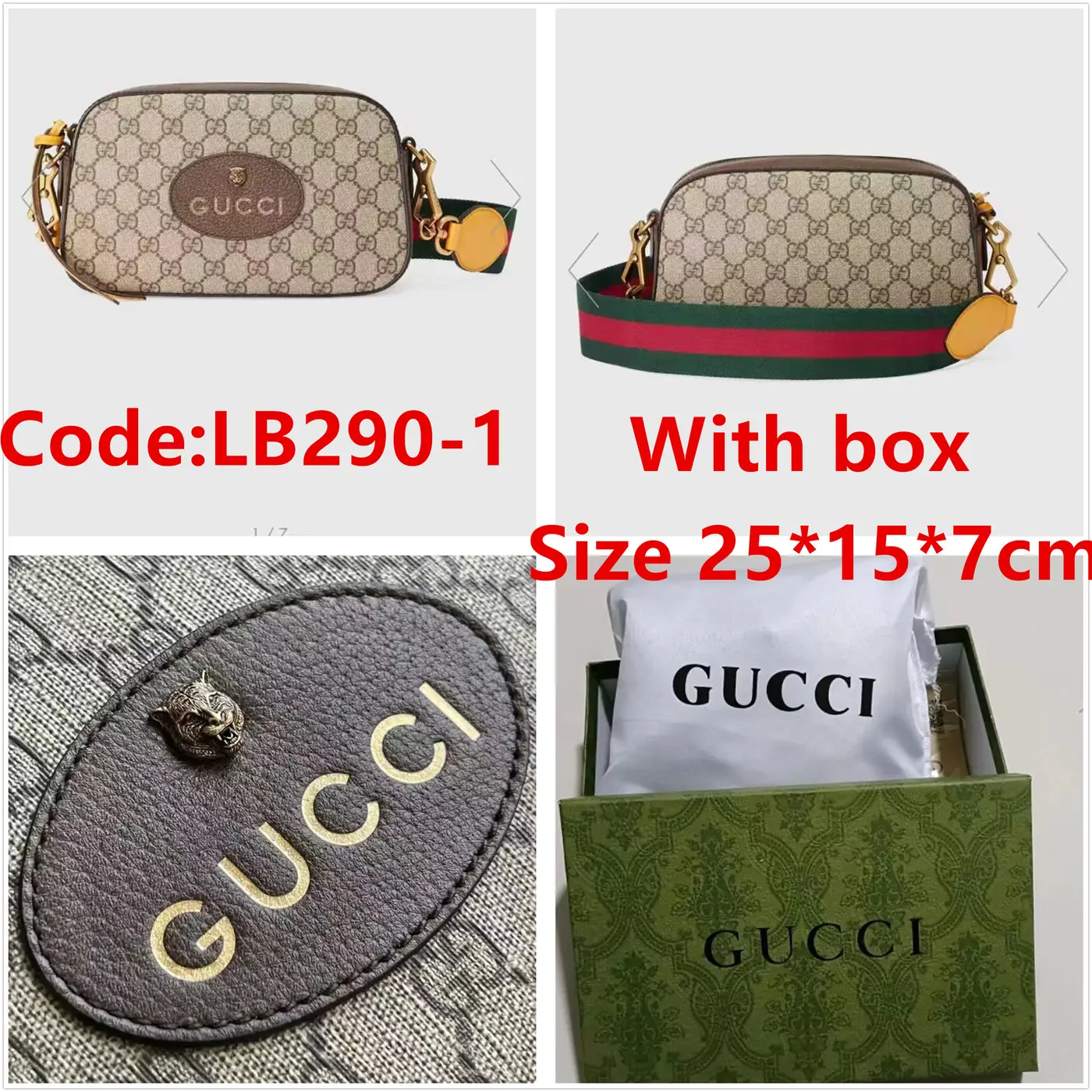 Jam3539 GUCCI  1：1 5A   350 47.99$  YZBB gallery