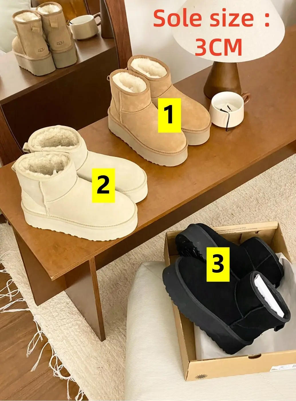 Jam8019 UGG  factory  67.9$    3CM gallery