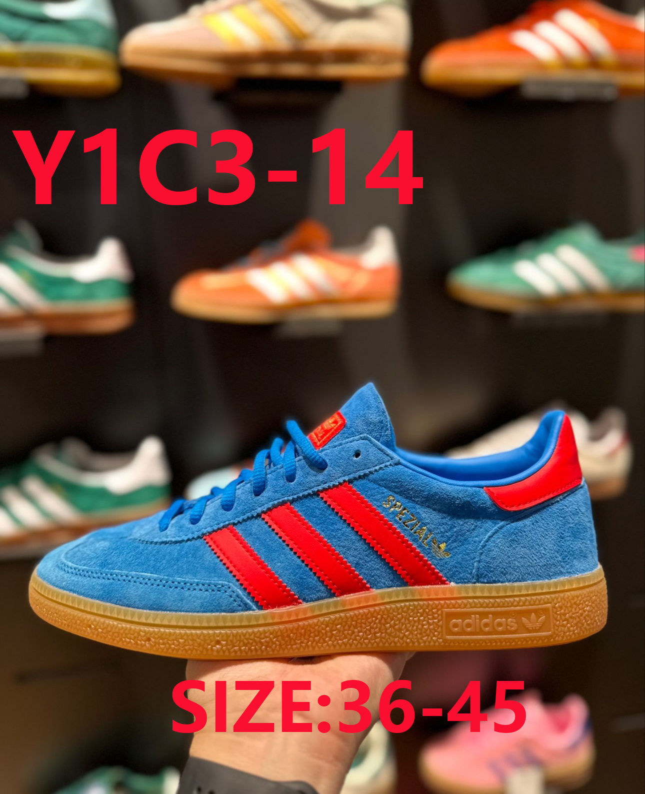 SS7602-Adidas Spezial shoes  49.99$ gallery