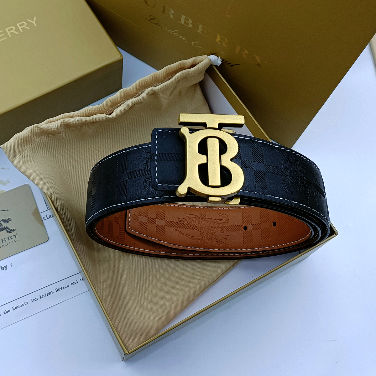 BURBERRY  Belt CG1067-CG1072 Width: 3.8cm  No box gallery