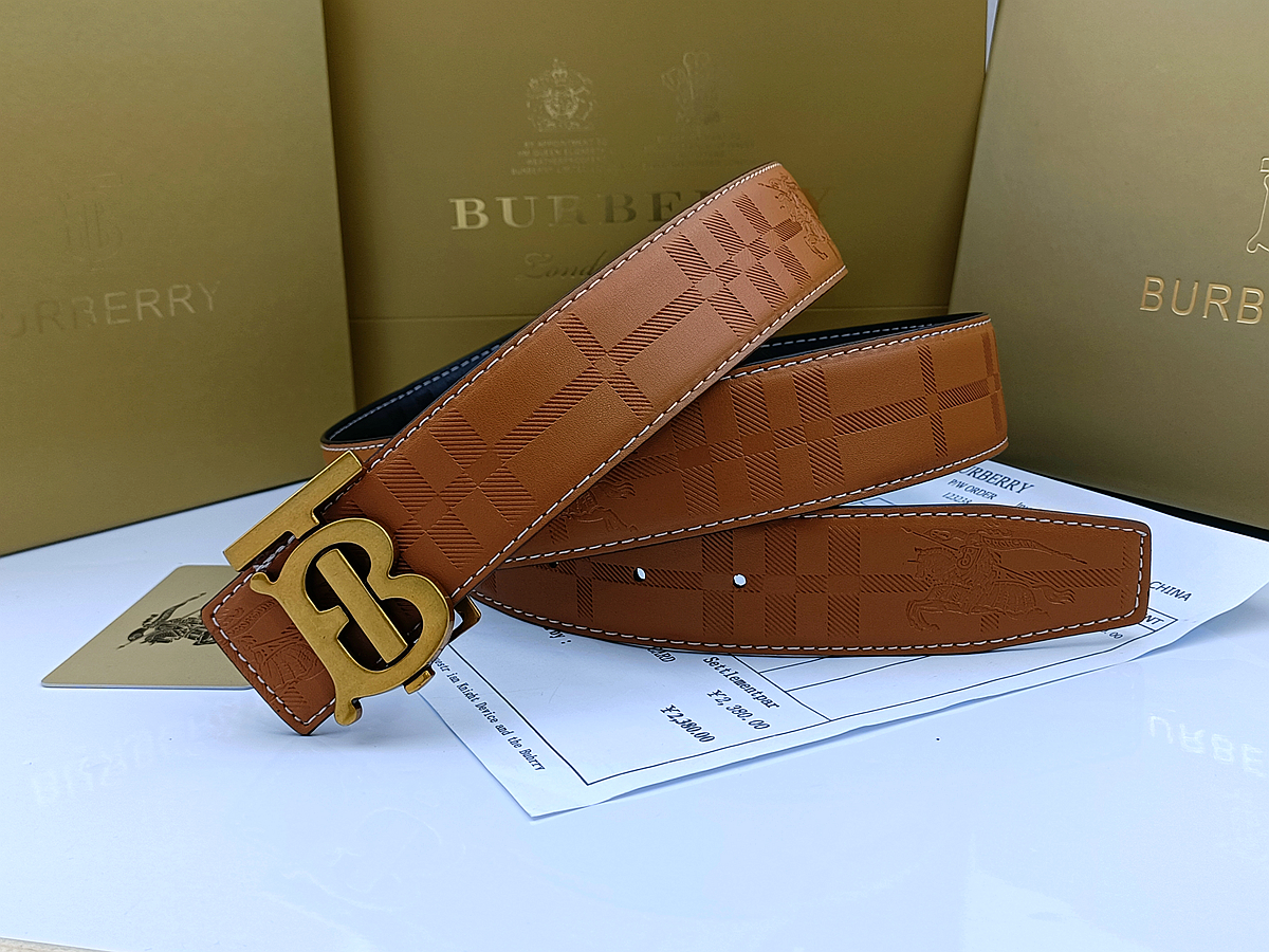 BURBERRY  Belt CG1067-CG1072 Width: 3.8cm  No box gallery