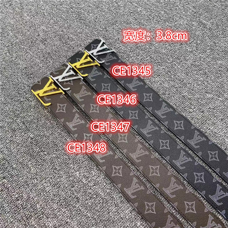 LV belt CE1345-CE1348 Width: 3.8cm No box gallery