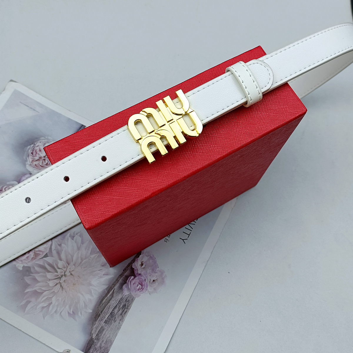 MIUMIU belt  CG1347-CG1354 Width: 2.5cm No box gallery