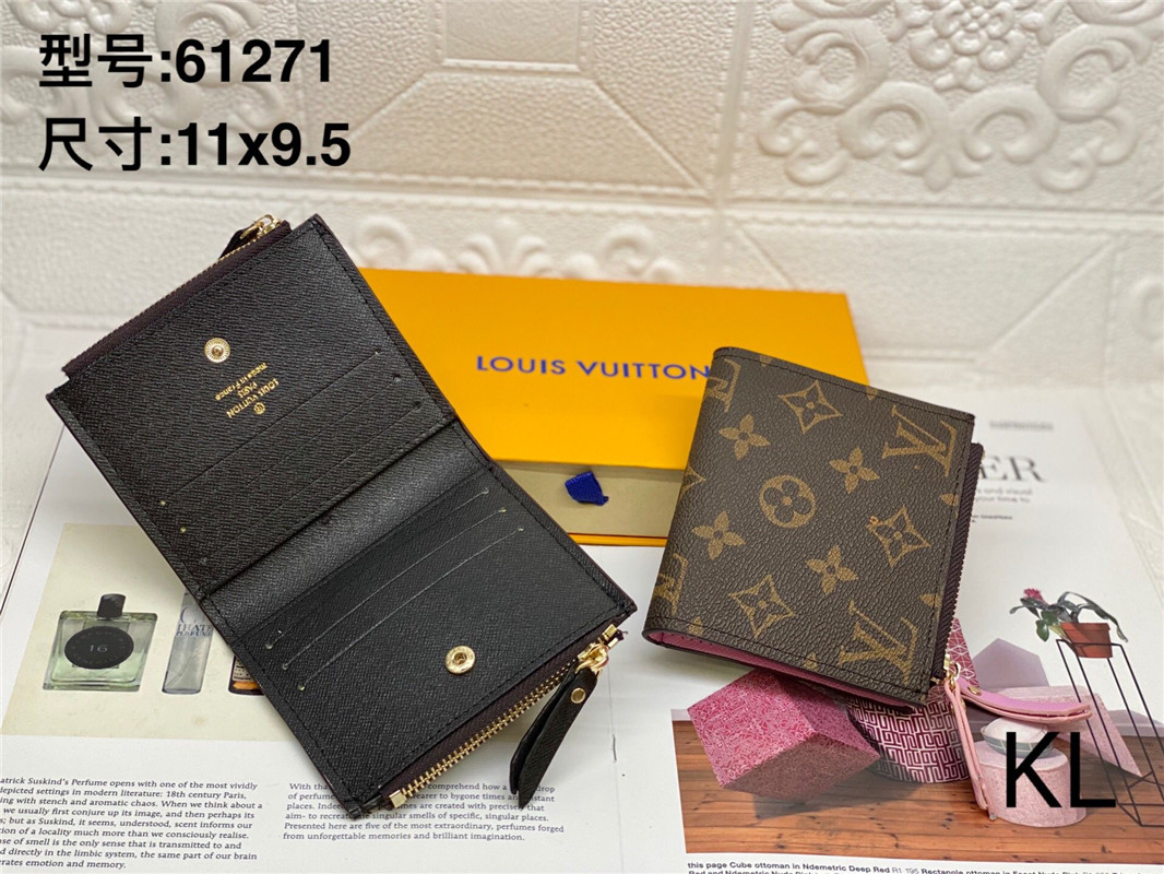 Video LV wallet  MQ634-MQ646  No box gallery
