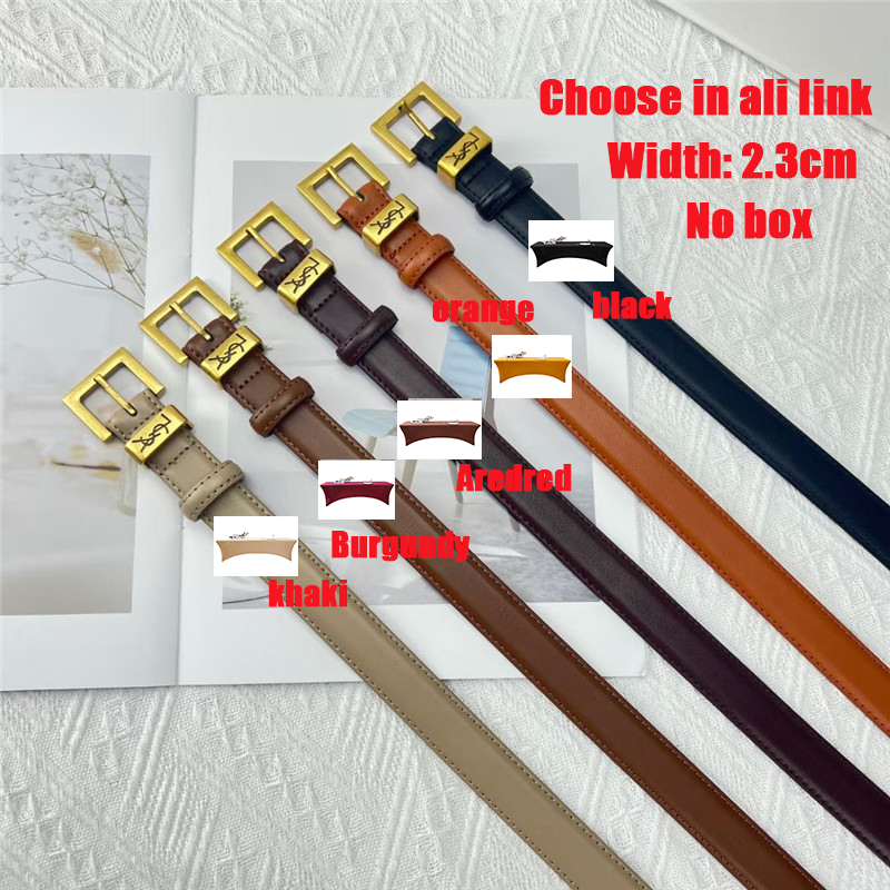 Yves Saint laurent belt  CE1224-CE1228 No box Width: 2.3cm gallery