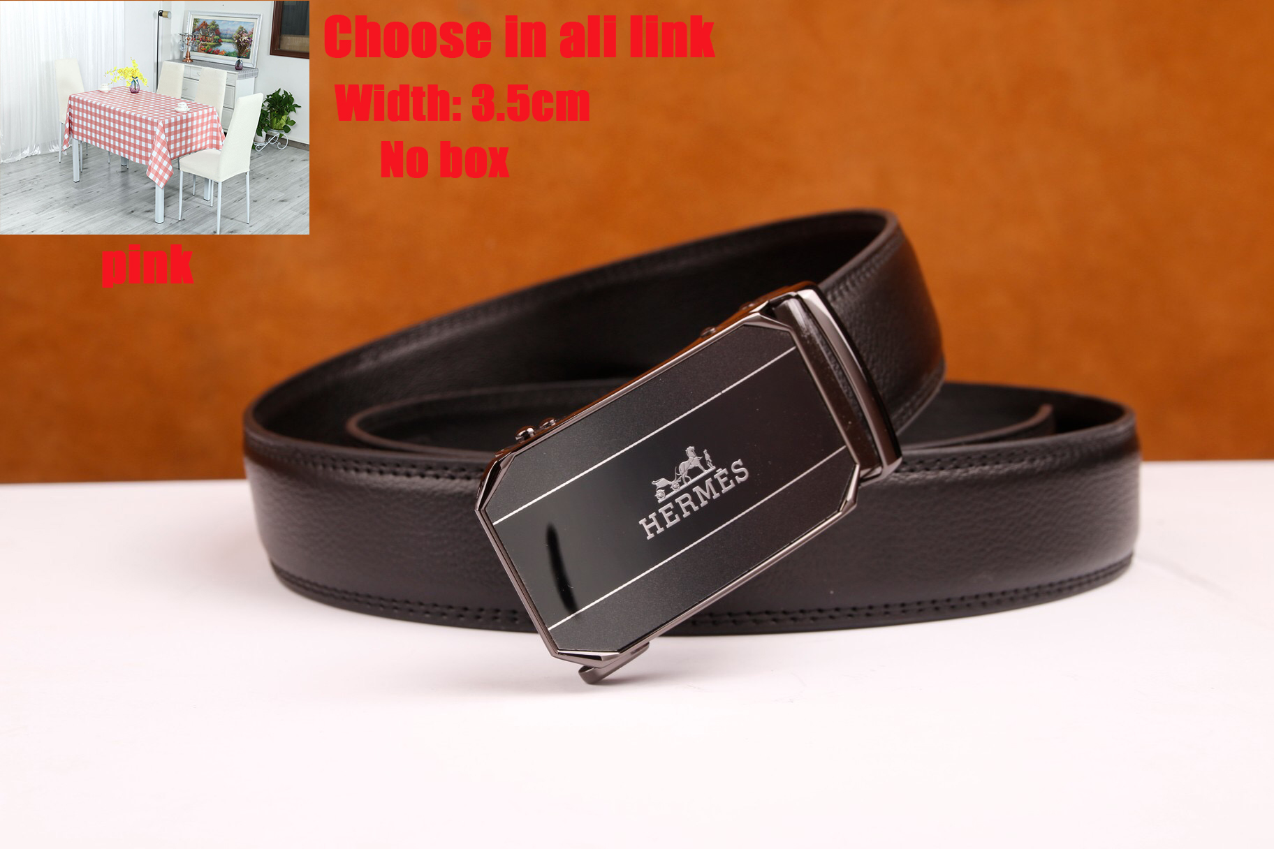belt CJ334-CJ338 Width: 3.5cm No box  GUCCI ,LV, BURBERRY ,HERMES,ARMANI gallery