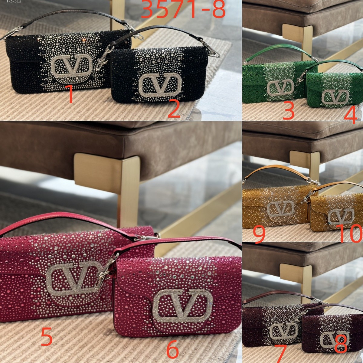 70 Vale  ntino bags 27and 20 cm gallery