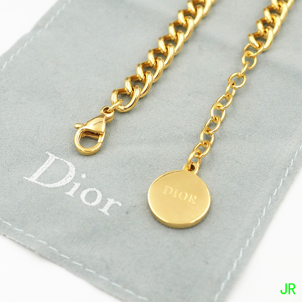 A15868 CD字母细版短链锁骨链专柜同步XP466 gallery