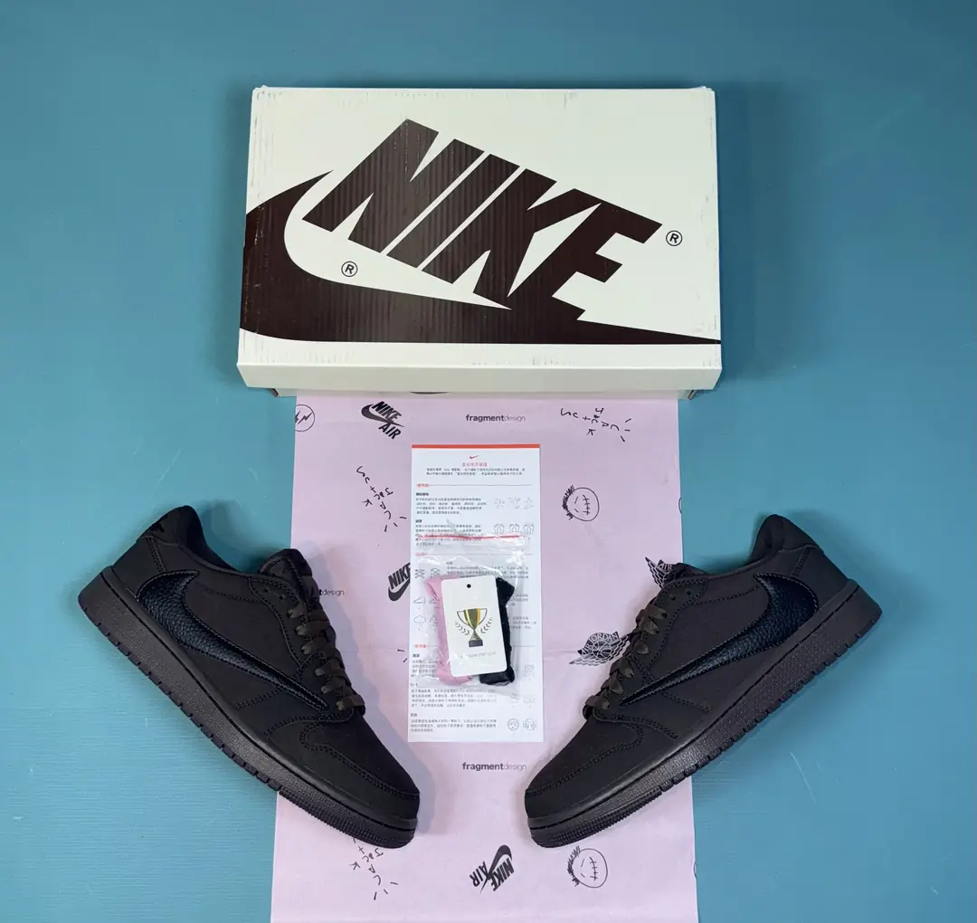 AJ1D咖色倒勾9.0 36～47带半码 gallery