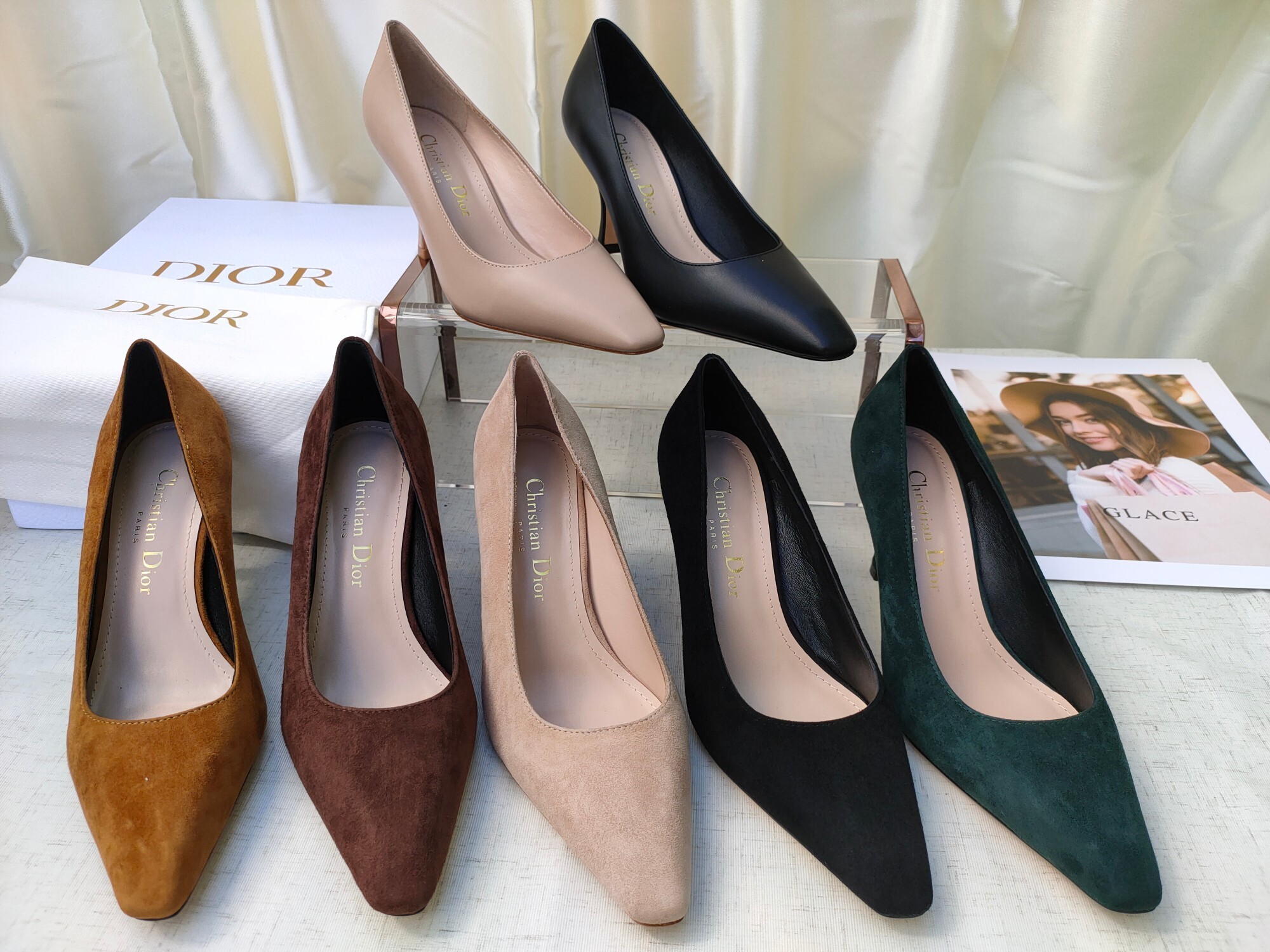 Ad5798290 Dior 迪奥经典高跟单鞋‼️ 7.5厘米 配码：35-42 gallery