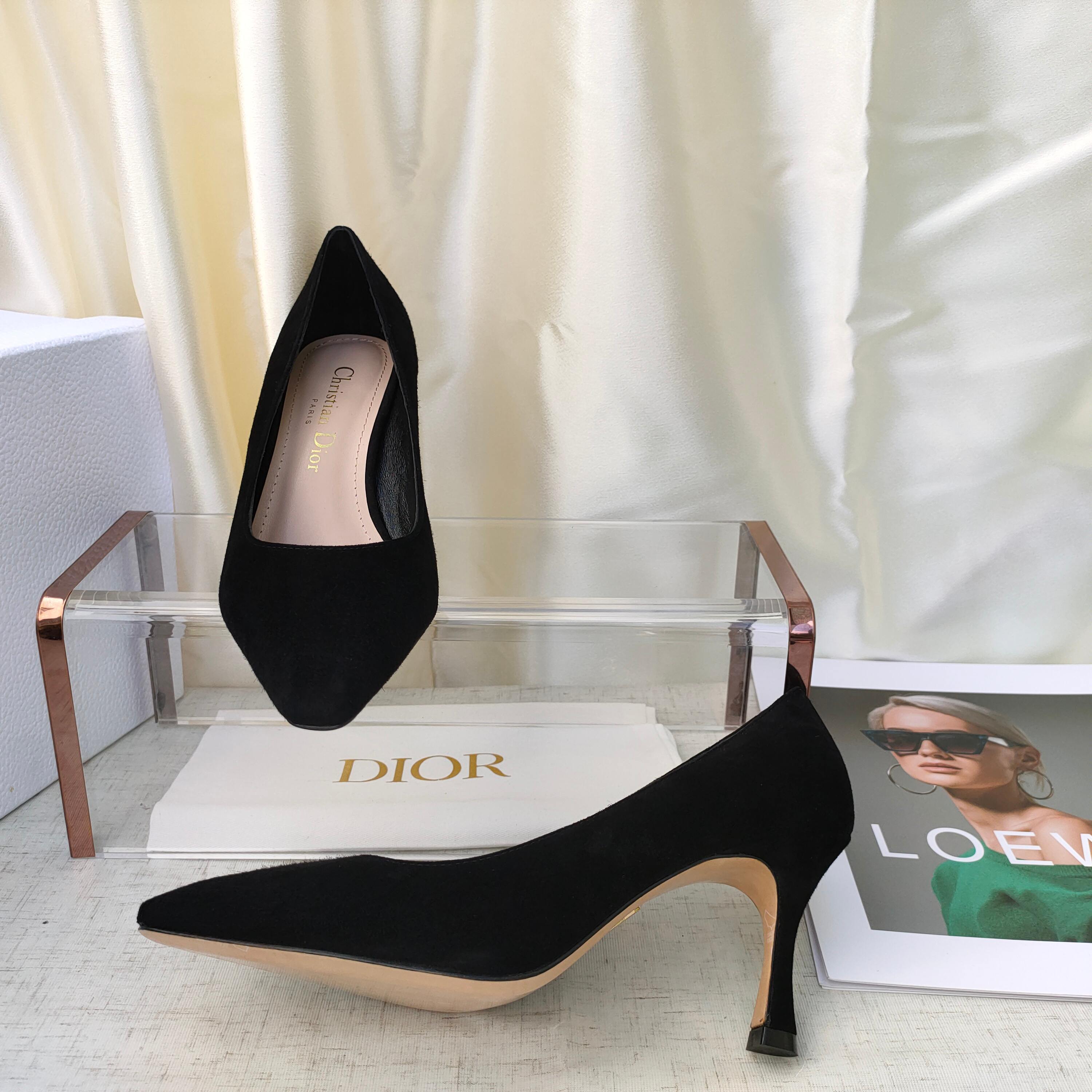 Ad5798290 Dior 迪奥经典高跟单鞋‼️ 7.5厘米 配码：35-42 gallery