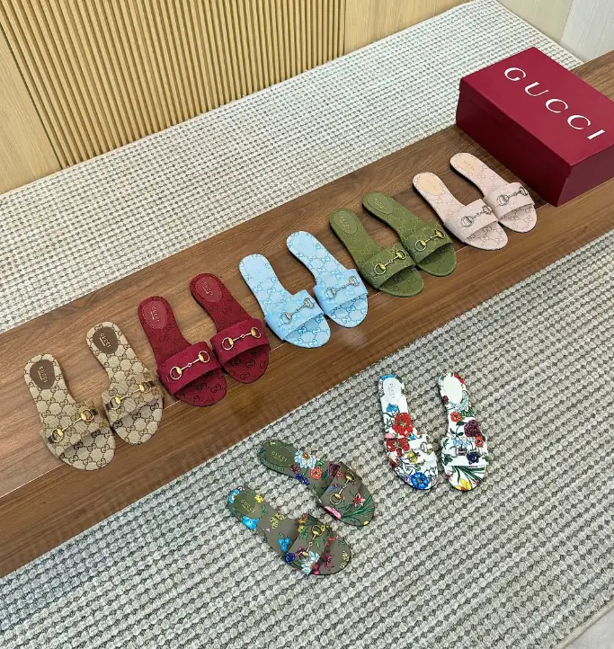 Ah5509170 (皮底3116210)  古驰休闲款拖鞋，码数35-43 gallery