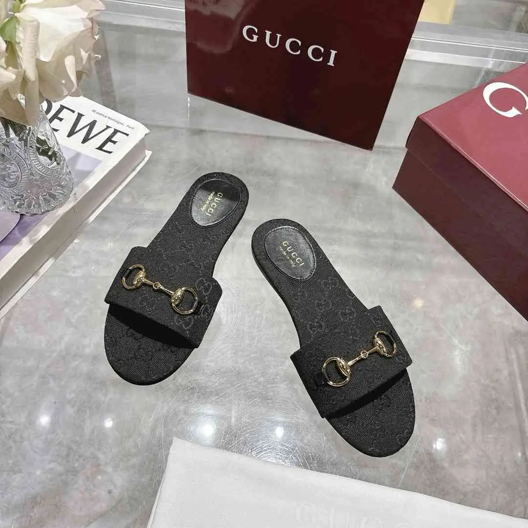 Ah5509170 (皮底3116210)  古驰休闲款拖鞋，码数35-43 gallery