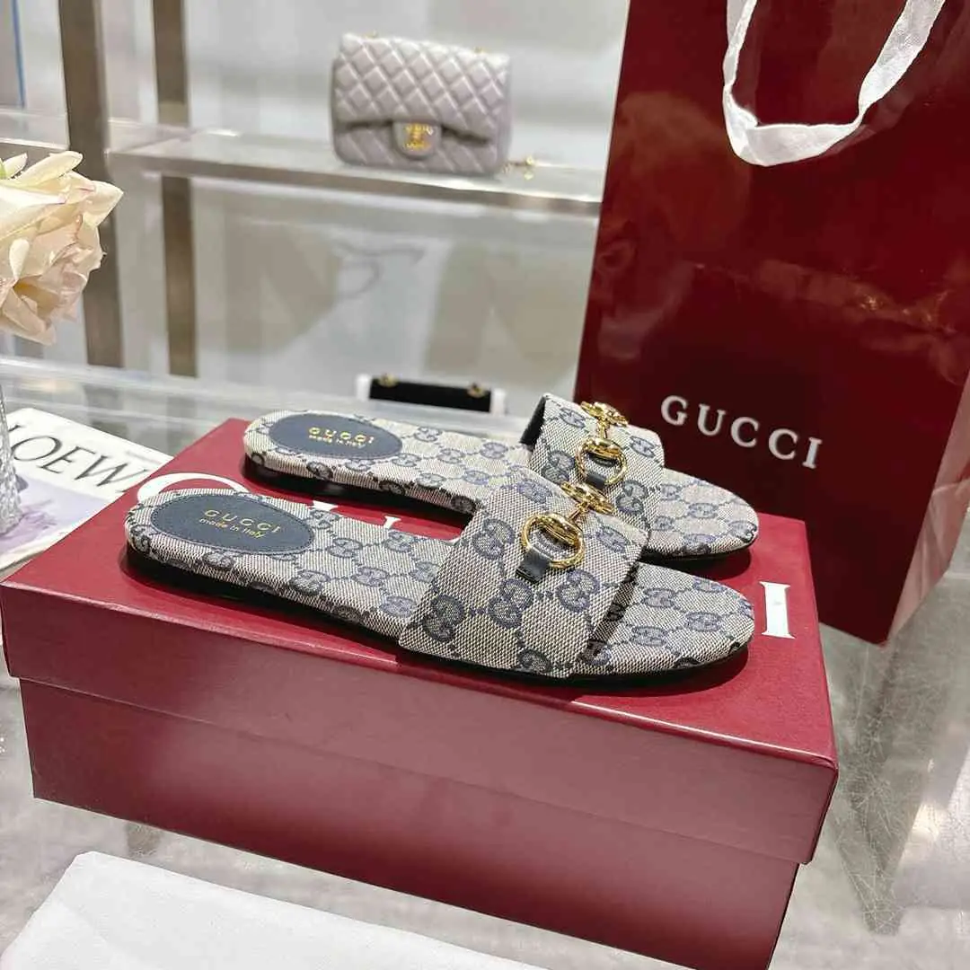 Ah5509170 (皮底3116210)  古驰休闲款拖鞋，码数35-43 gallery